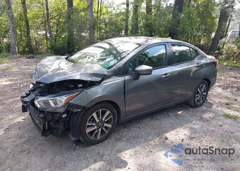 2021 Nissan Versa Sv Xtronic Cvt z USA, uszkodzony, nr VIN 3N1CN8EV7ML892115